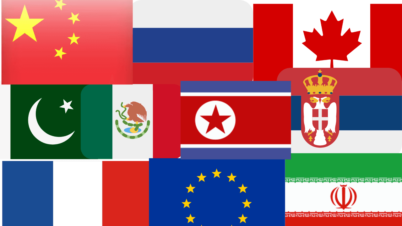 10 Countries Affected by U.S. Bans and Sanctions in 2025