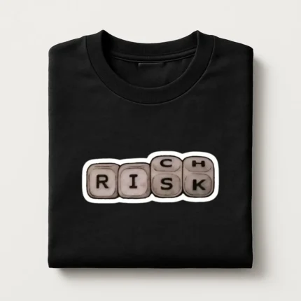 Rich , Risk Graphic T-Shirt