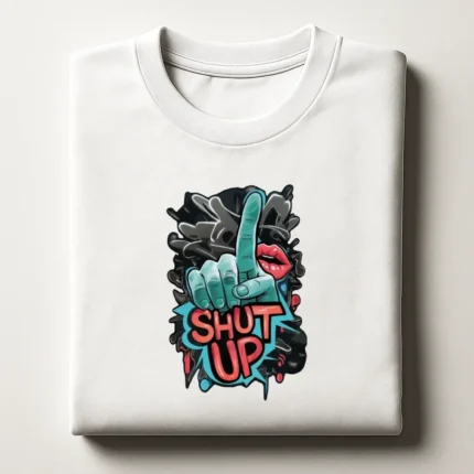 Shut Up Graphic T-Shirt