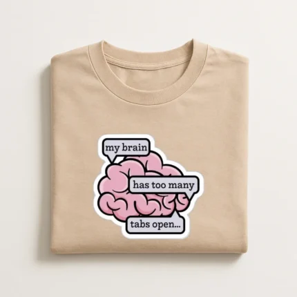 My Brain Graphic T-Shirt