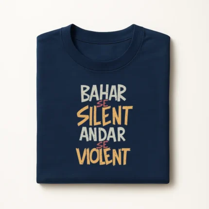 Slient Graphic T-Shirt
